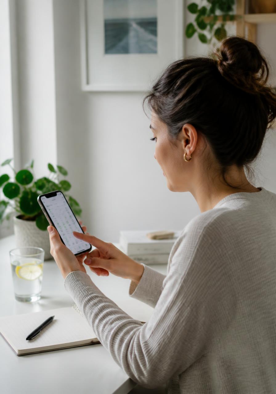 Health + wellness content example